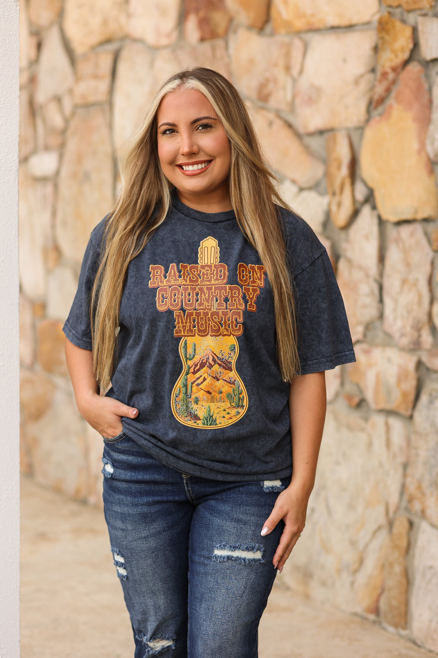 Raised on Country Music Tee