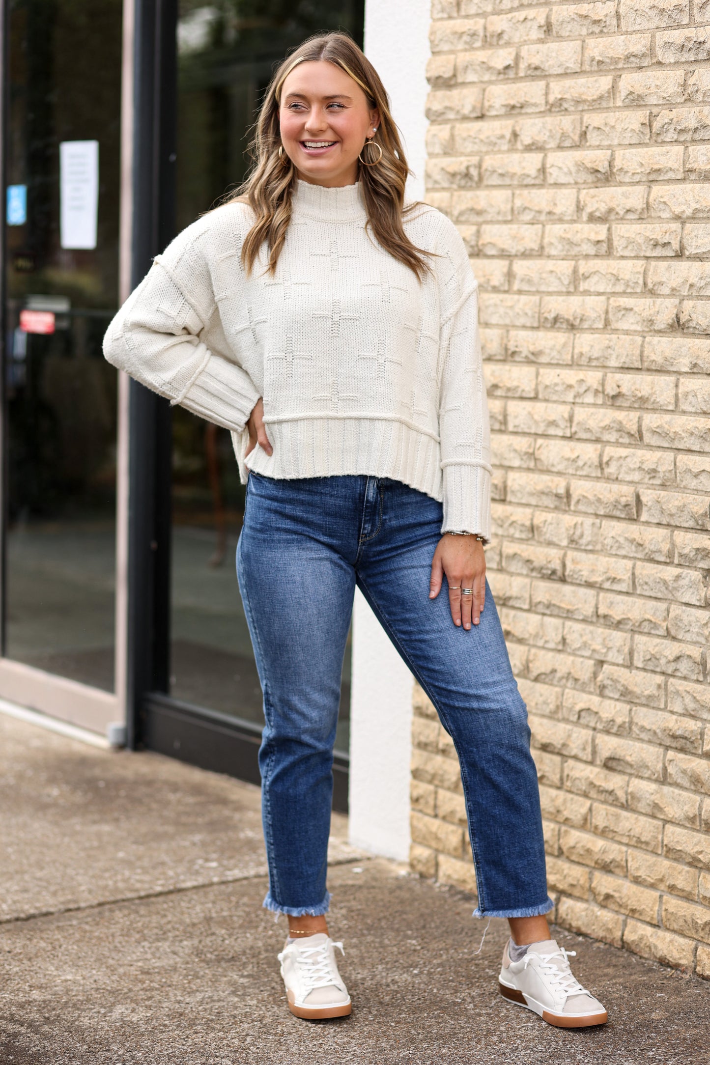 Sophia Sweater (Off White)