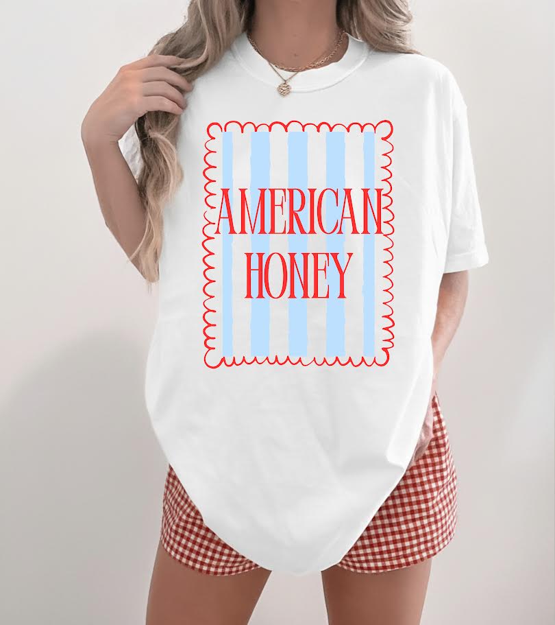 Dash Forward American Honey SS Tee (White)