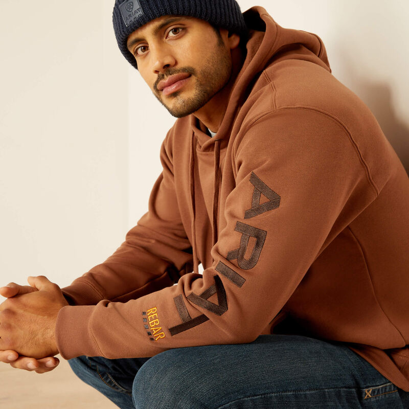 Rebar Graphic Hoodie (Coffee)