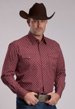 Men's Roper Amarillo L/S Snap Western Shirt