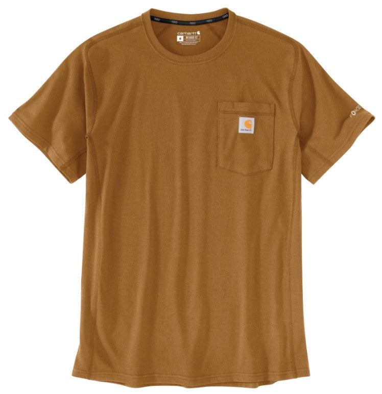 Men's (Tall) Carhartt Force Relaxed Fit Midweight S/S Pocket T-Shirt