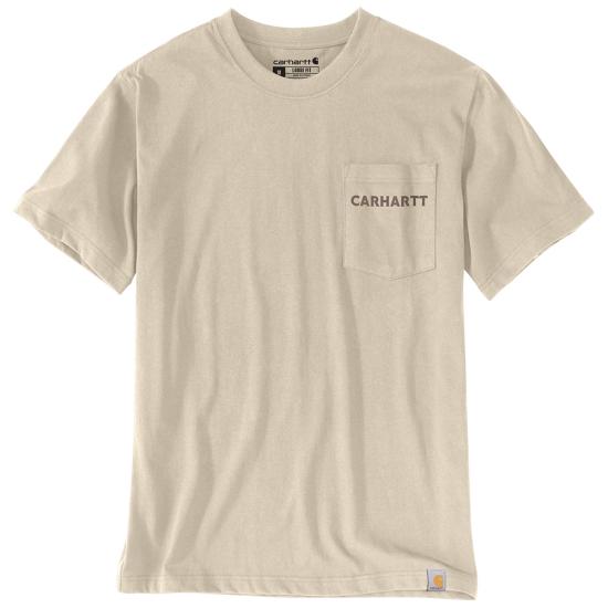 Men's Carhartt Irvine Relaxed Pacific Northwest T-Shirt (Oat Milk)