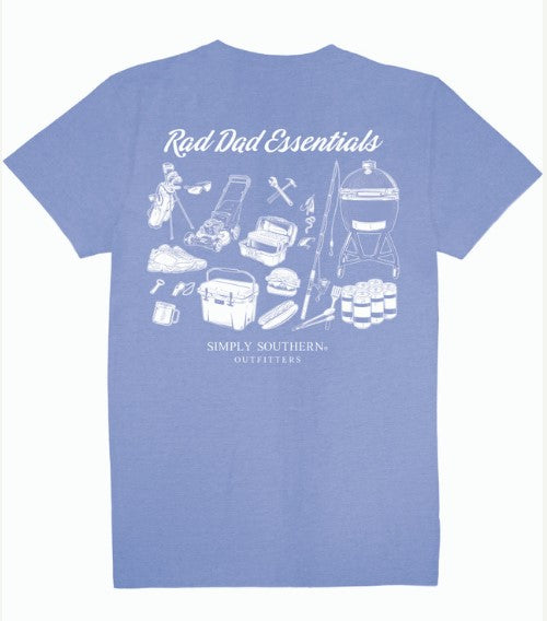 Men's Simply Southern Rad Dad S/S (Wave)