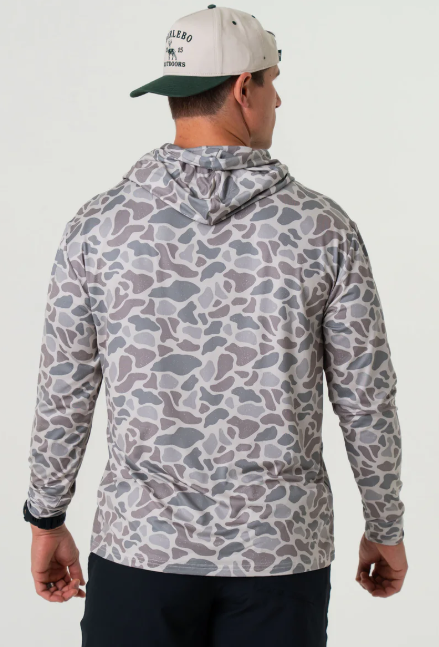Men's Burlebo Performance Hoodie (Classic Deer Camo)