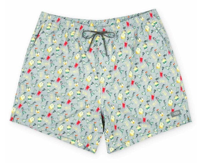 Men's Aftco Strike Printed Swim Trunks
