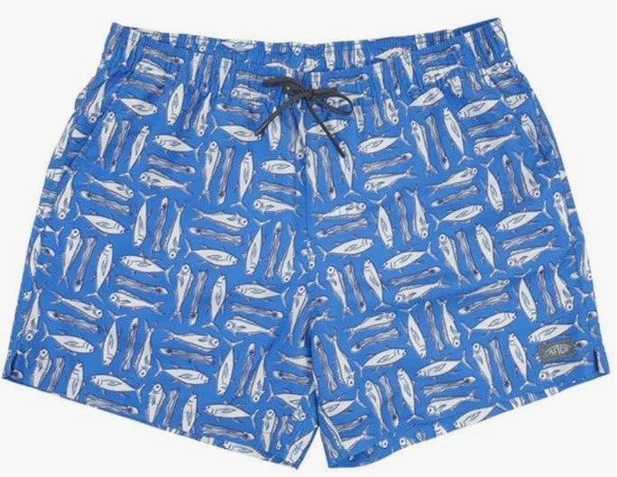 Men's Aftco Strike Printed Swim Trunks