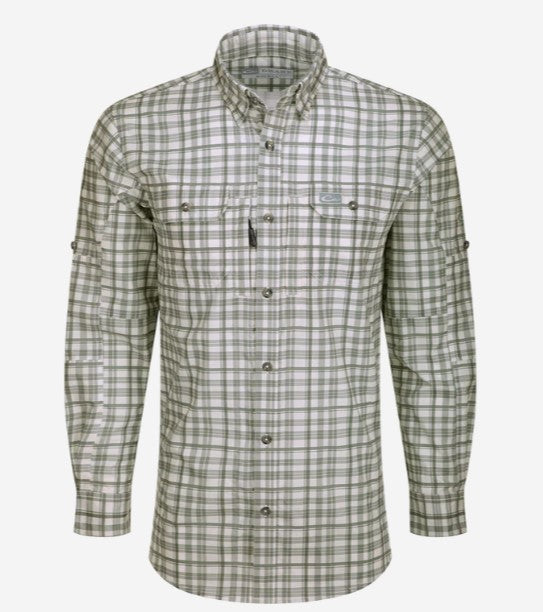 Hunter Creek Window Pane Plaid Long Sleeve Shirt