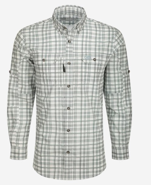 Hunter Creek Window Pane Plaid Long Sleeve Shirt