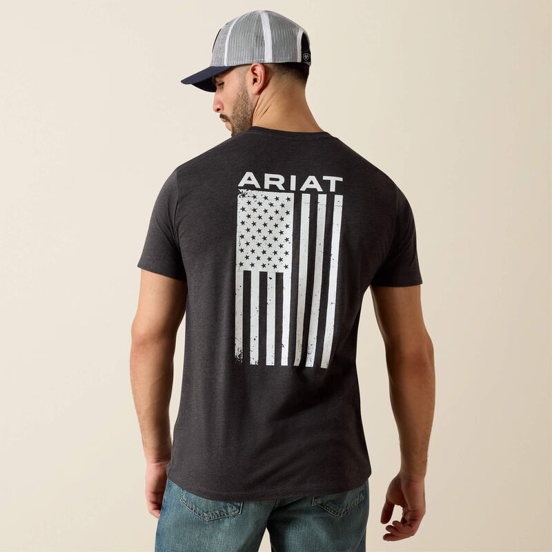 Men's Ariat Freedom T-Shirt (Charcoal Heather)