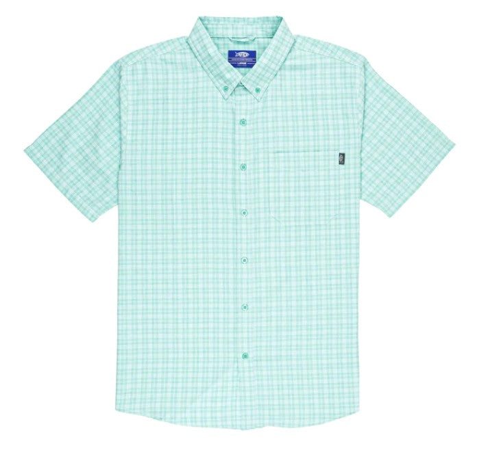 Men's Aftco Dorsal Woven Tech S/S