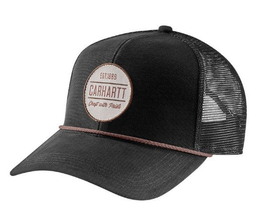 Carhartt Canvas Mesh Back Craft Patch Hat