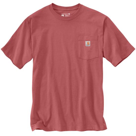 Men's Carhartt K87 Pocket T-Shirt (Light Amber)