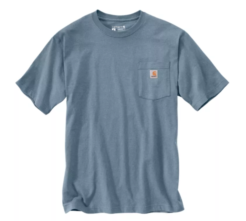 Carhartt K87 Pocket T-Shirt (Thunder Cloud)