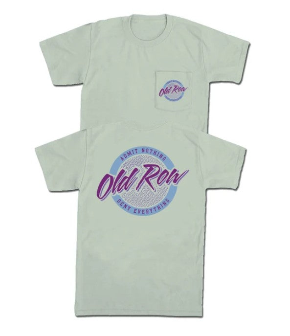 Old Row Circle Logo S/S Pocket Tee (Sage)
