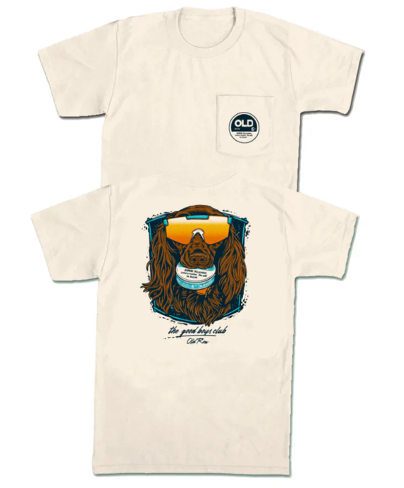 Old Row Good Boys Club Boyzin S/S Pocket Tee (Ivory)