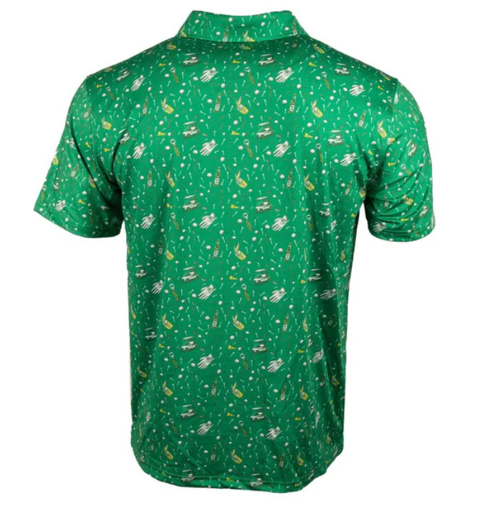 Old Row Golf Cart Polo (Green)