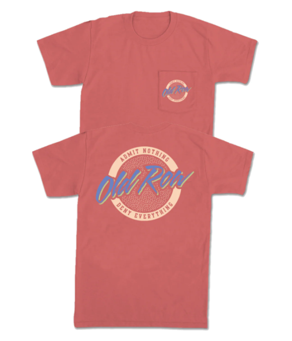 Old Row Circle Logo S/S Pocket Tee (Cumin)
