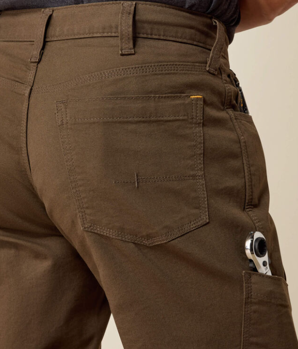 Men's Ariat Rebar M4 Relaxed Made Tough DuraStretch Straight Leg Pants (Wren)