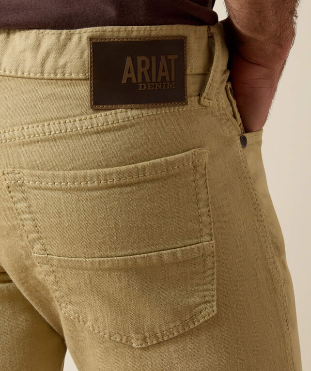 Men's Ariat M7 Grizzly Straight Jean (Dark Khaki)