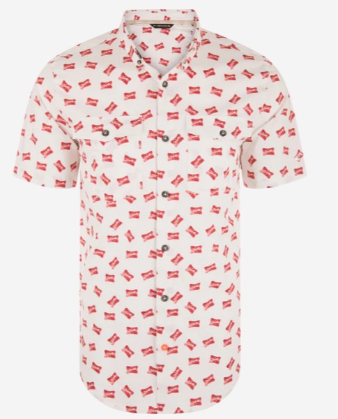 Men's Drake Lifestyle Cotton Drake Life Print S/S Shirt