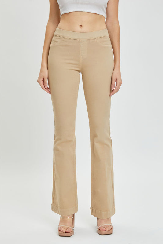 Cello Mid Rise Flared Jegging (Chai Tea)