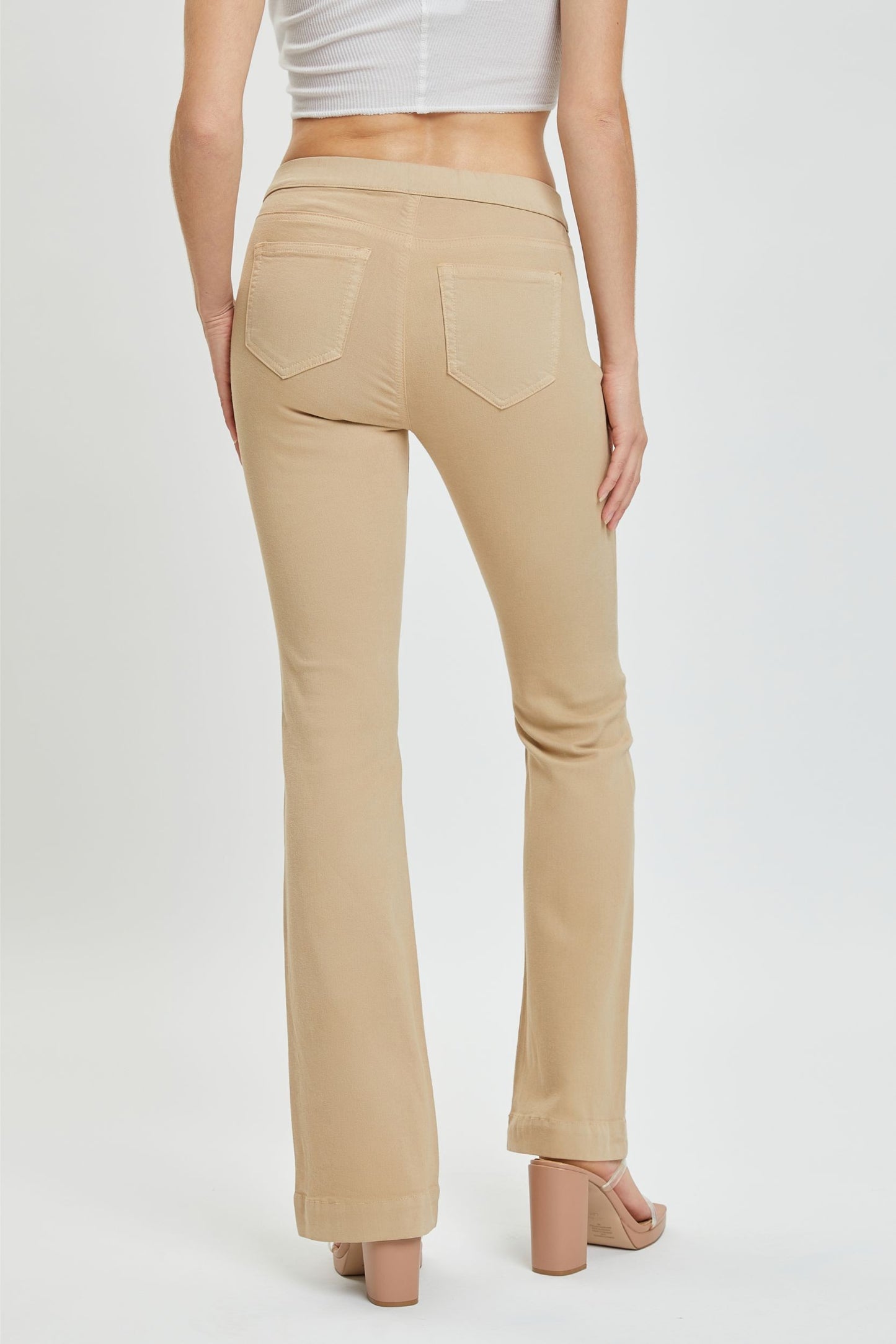 Cello Mid Rise Flared Jegging (Chai Tea)