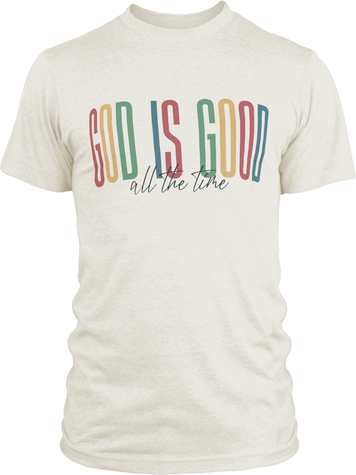 Royce Apparel God Is Good All The Time S/S Tee (Ivory)