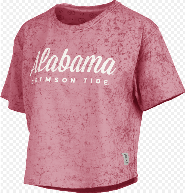Alabama Crimson Tide Aleena Waist Length Tee