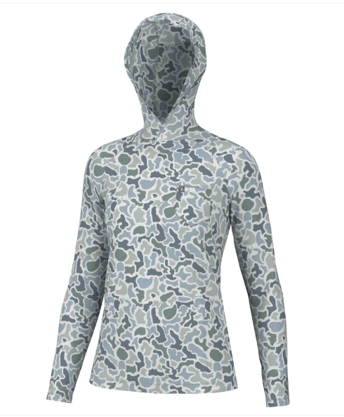 Local Girl Heather-Blend Hoodie (Localflage Coast)