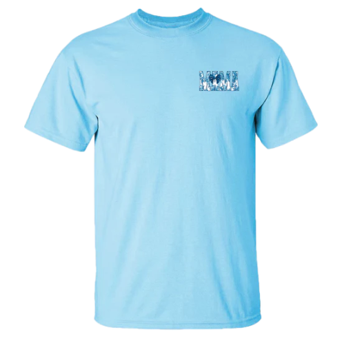 Girlie Girl Mama Toile S/S (Sky Blue)