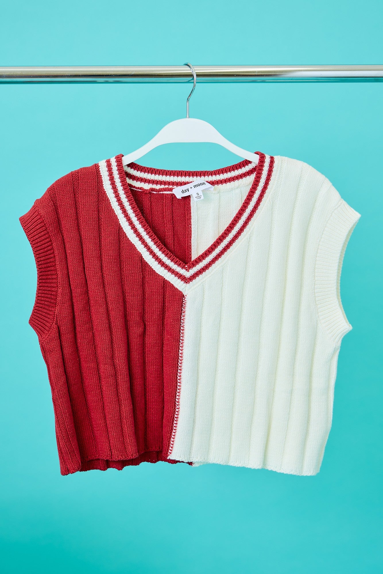 Day + Moon S/S Gameday Colorblock
