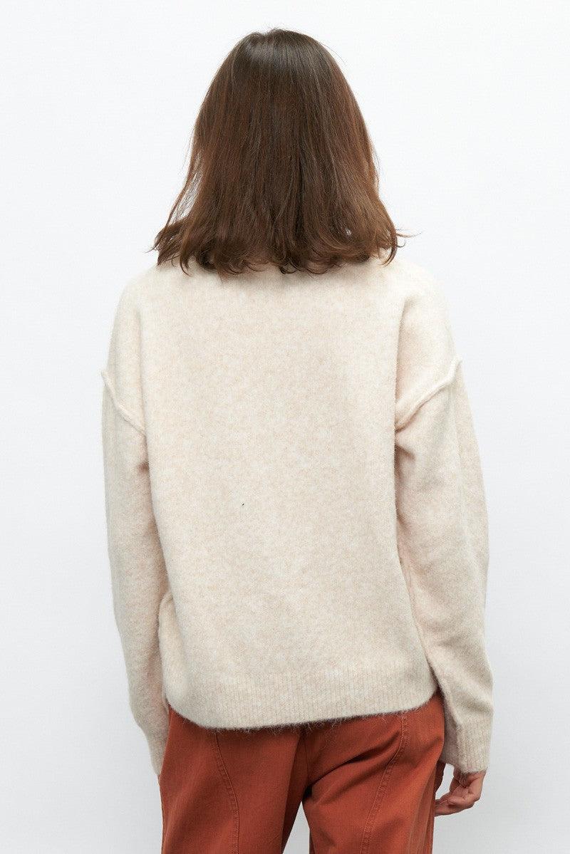 V-Neck Soft Knit Sweater