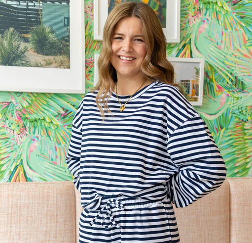 Lulu Mac Striped Top (Set)