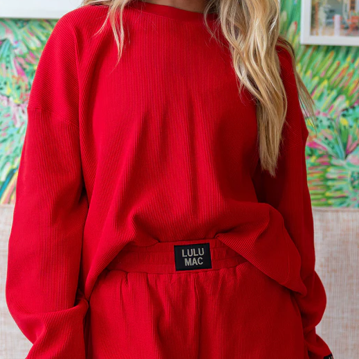 Lulu Mac Waffle Top (Set)