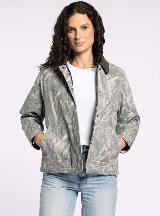 Juniors Thread & Supply L/S Camo Jacket (Tree Camo)