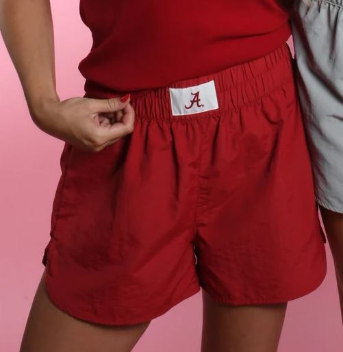 Girlie Girl LULU MAC Alabama Short (Crimson)