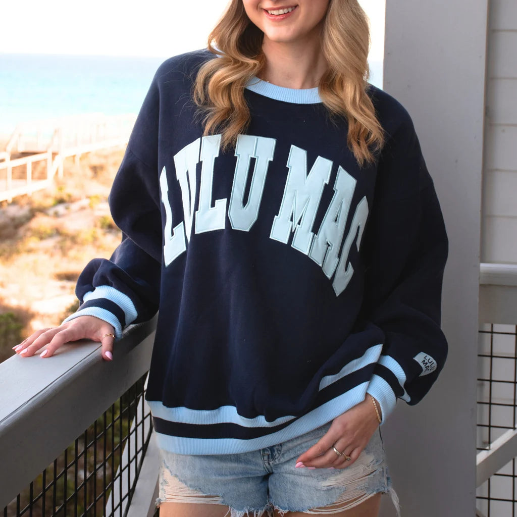 Girlie Girl LULU MAC Social Society Sweatshirt