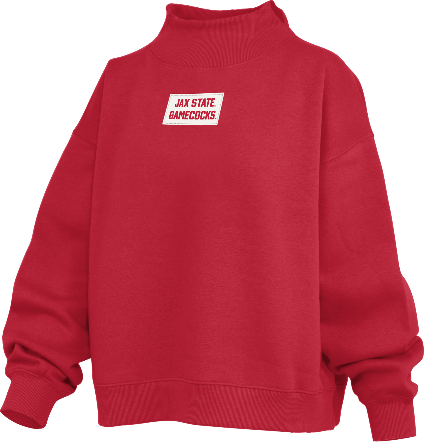 Royce Apparel JAX STATE GAMECOCKS Patch Lettering Mockneck (Red)