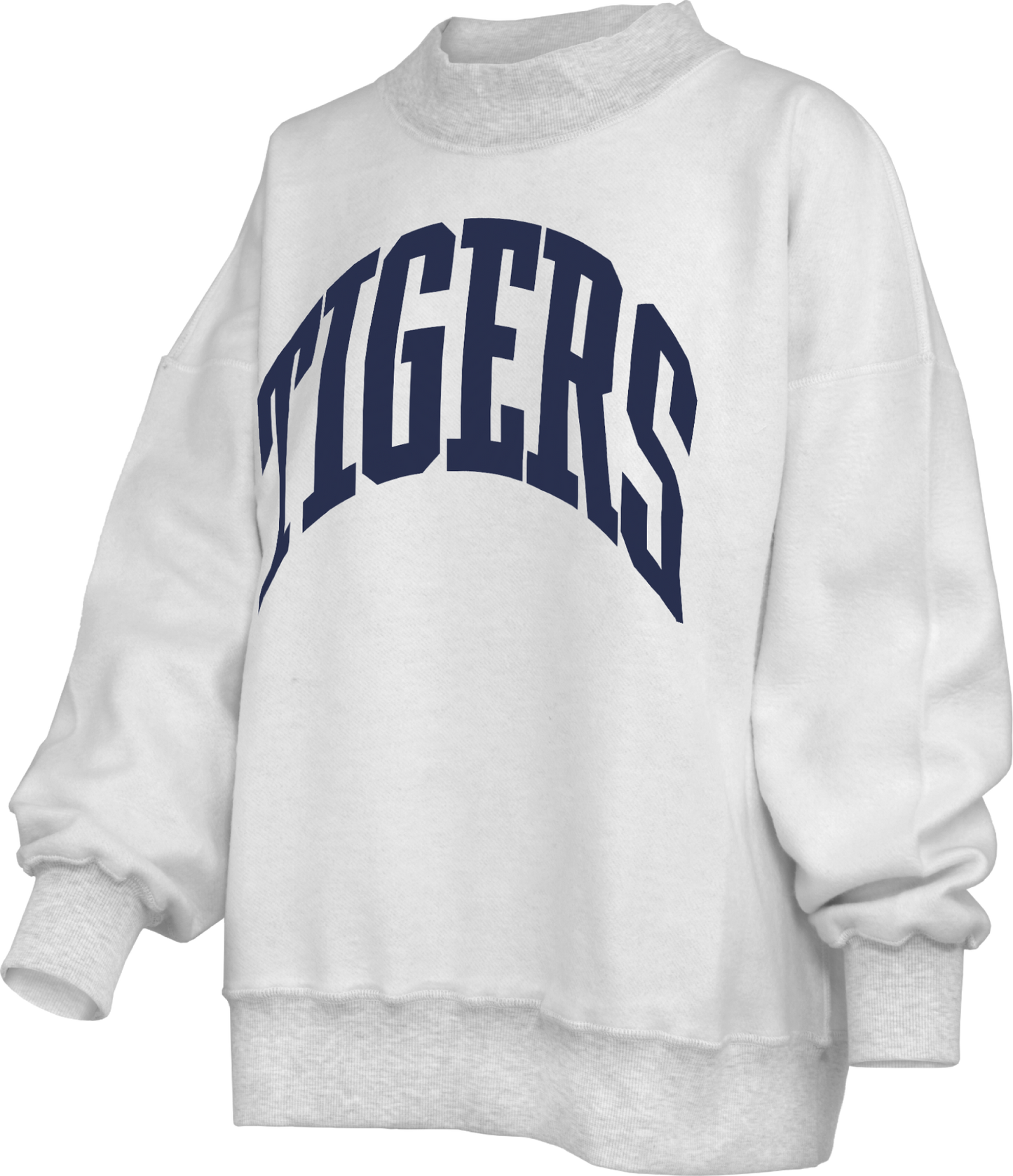 Royce Apparel (Auburn) WAR DAMN/TIGERS Reversible Mockneck (Ash)