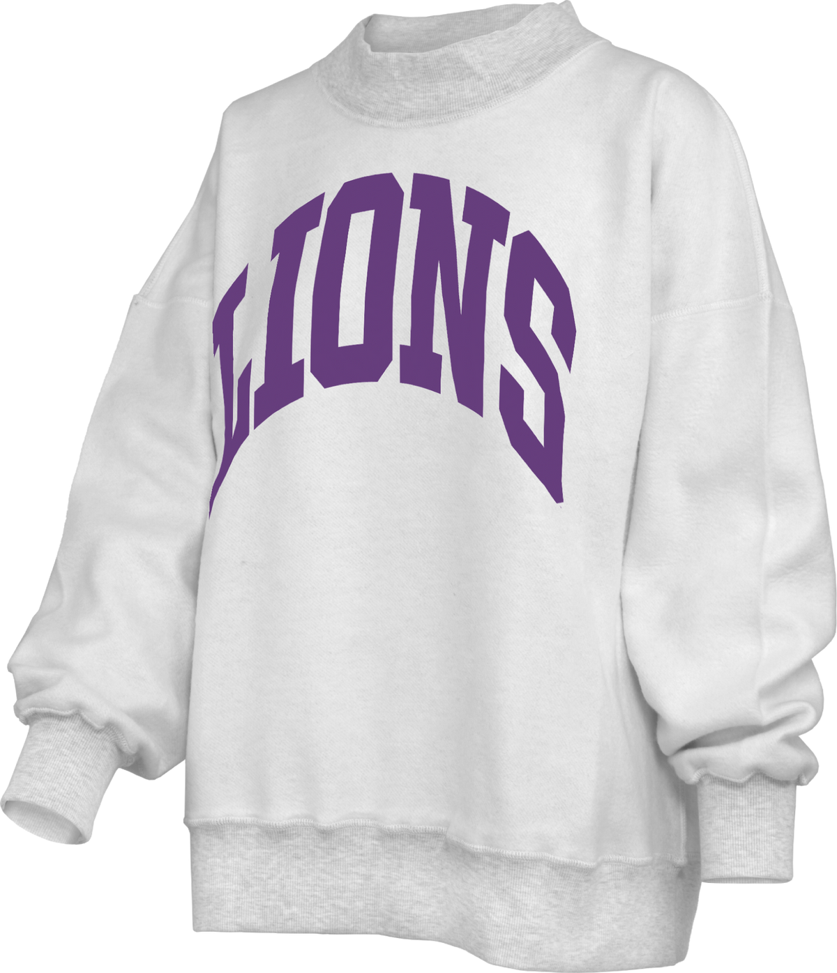 Royce Apparel NORTH ALABAMA/LIONS Reversible Mockneck (Ash)
