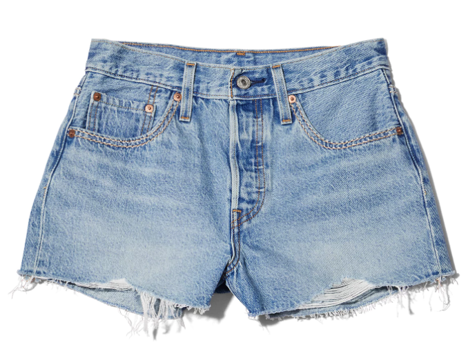 Juniors Levi's 501 Original Short (Switch Stitch)