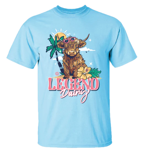 Girlie Girl Legend Dairy S/S (Sky Blue)