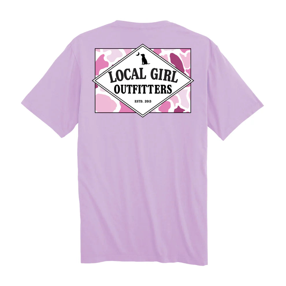 Local Girl LCF Founders Flag S/S (Orchid)
