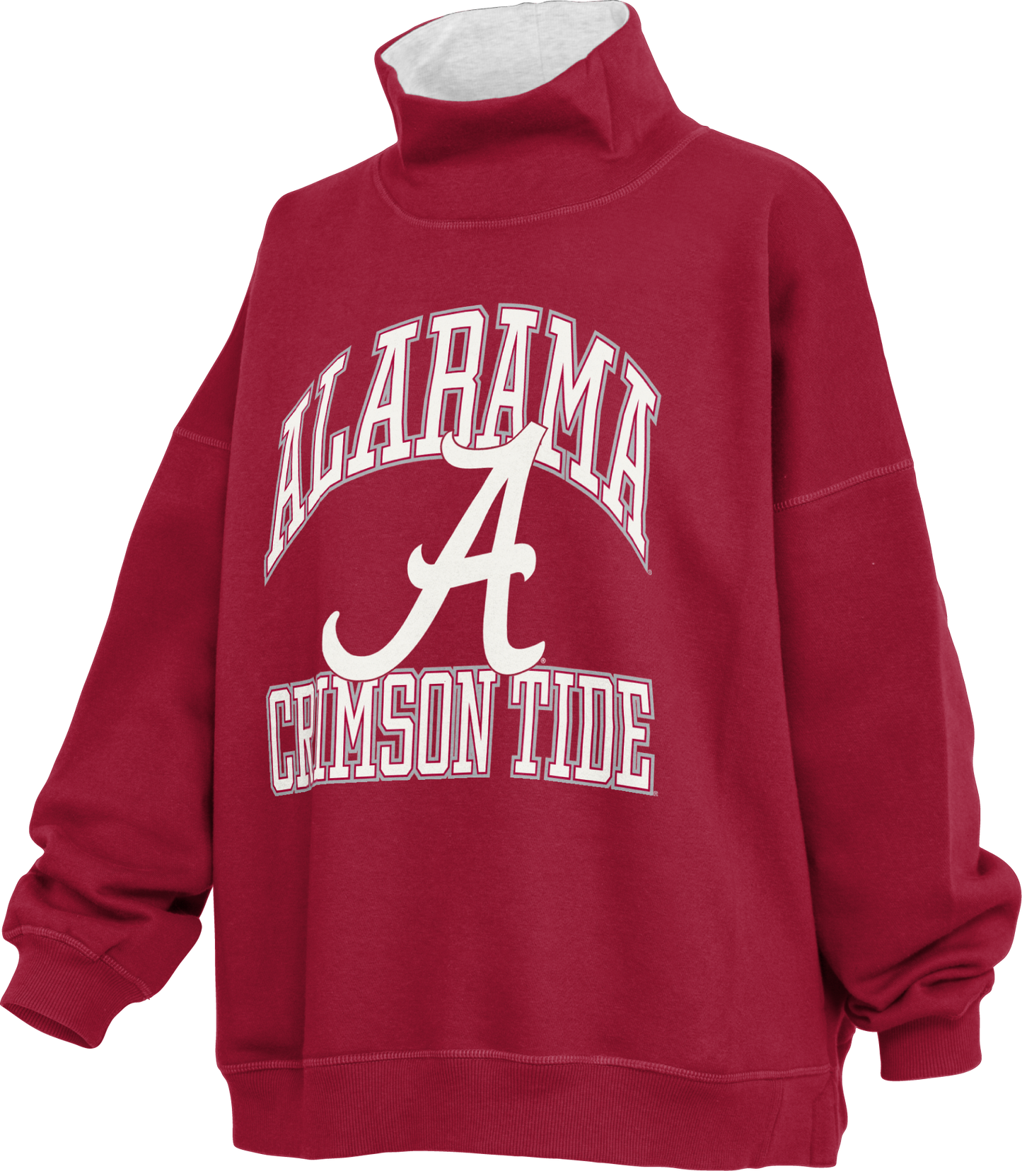 Royce Apparel ALABAMA CRIMSON TIDE (A) "WAYNE ECHO" Mockneck (Navy)