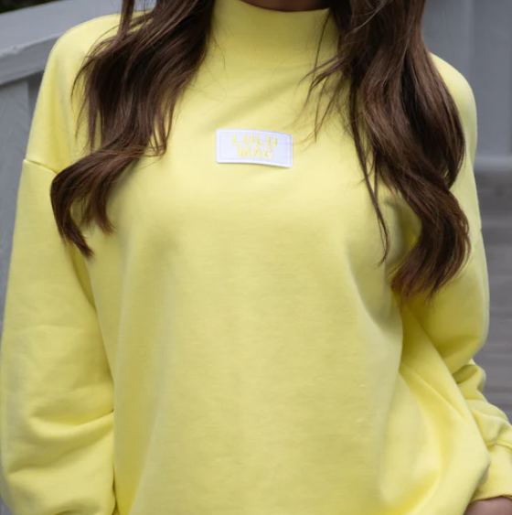 Girlie Girl LULU MAC L/S Terry Cloth Top