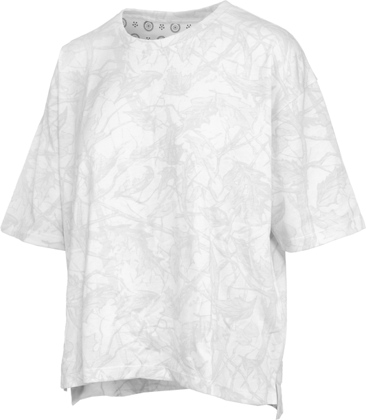 Juniors' Royce Apparel S/S Camo Tee (Ice Woodland)