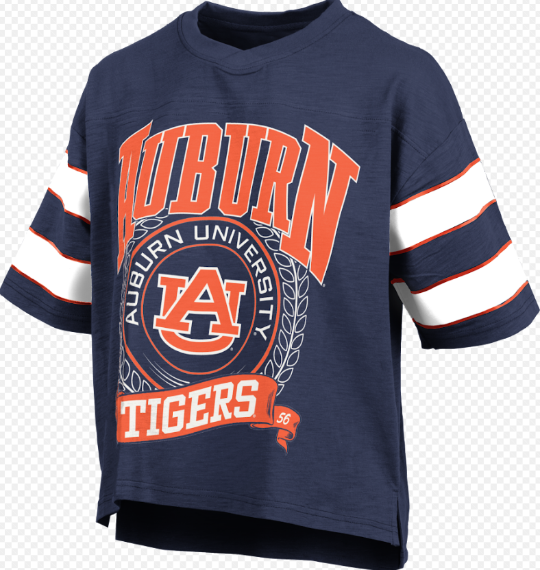 Auburn Tigers Kingfisher Gameday S/S (Navy)