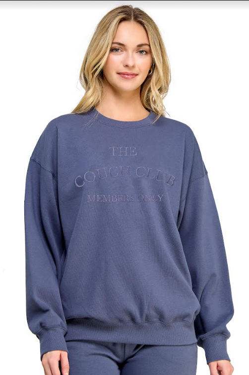 Reflex The Couch Club Members Only Sweatshirt (Denim Blue)