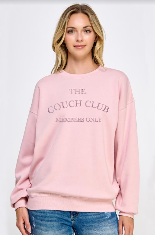Reflex The Couch Club Members Only Sweatshirt (Pink)